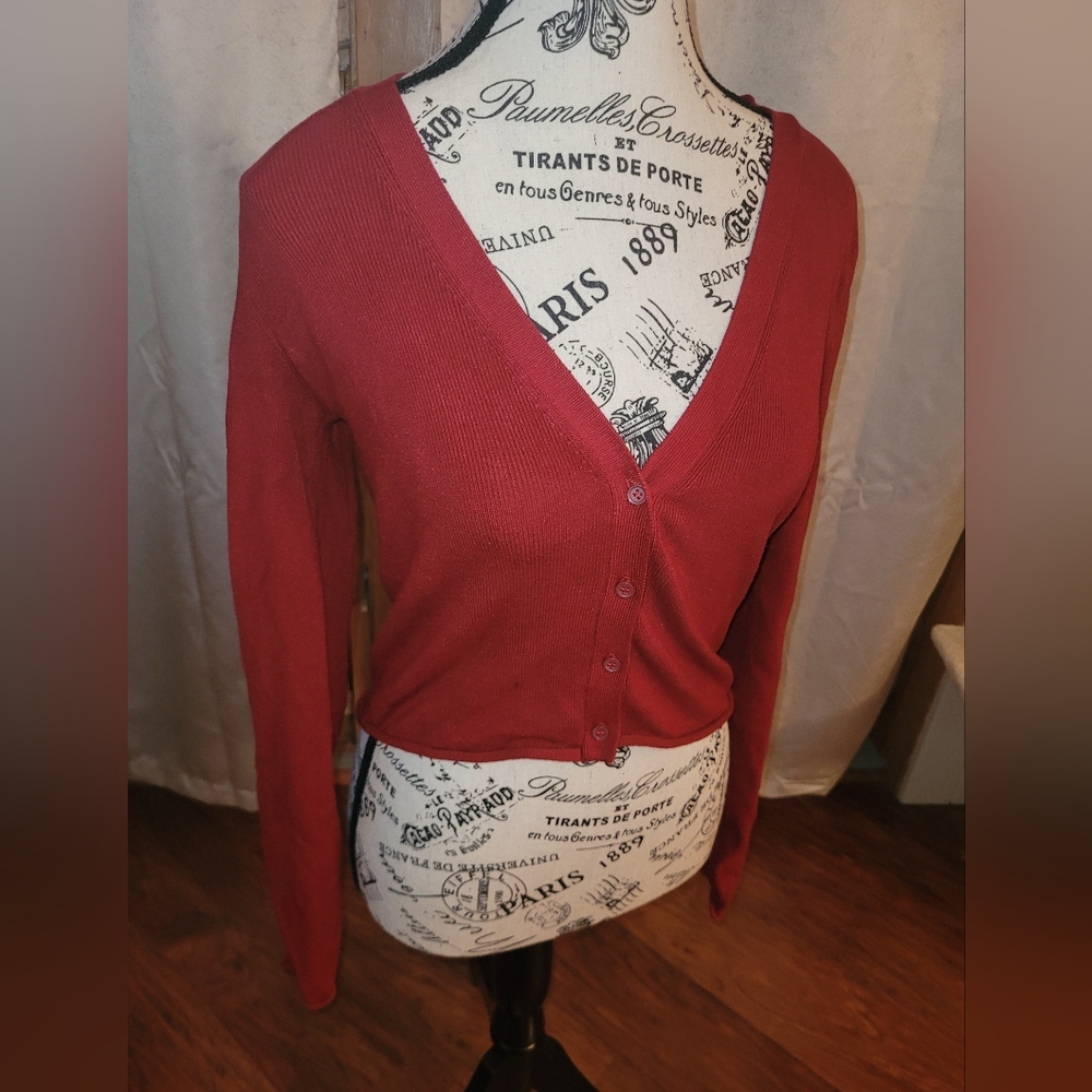 Red Long Sleeve Shirt